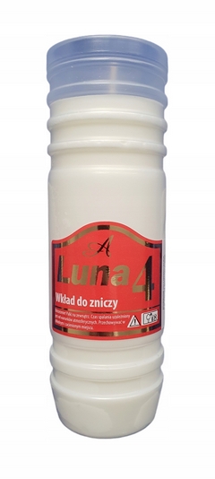 LUNA 4 - Sada 20 kusov olejových vložiek s dlhou dobou horenia